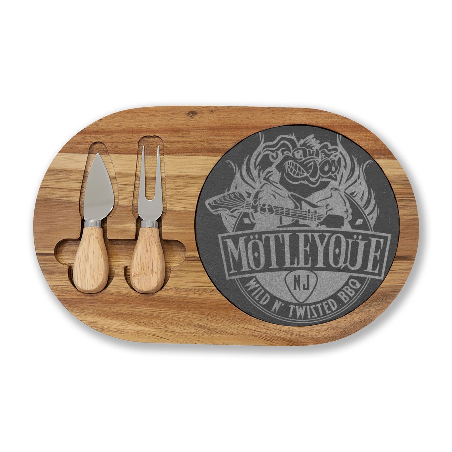 Motley Que - Charcuterie Board with Tools