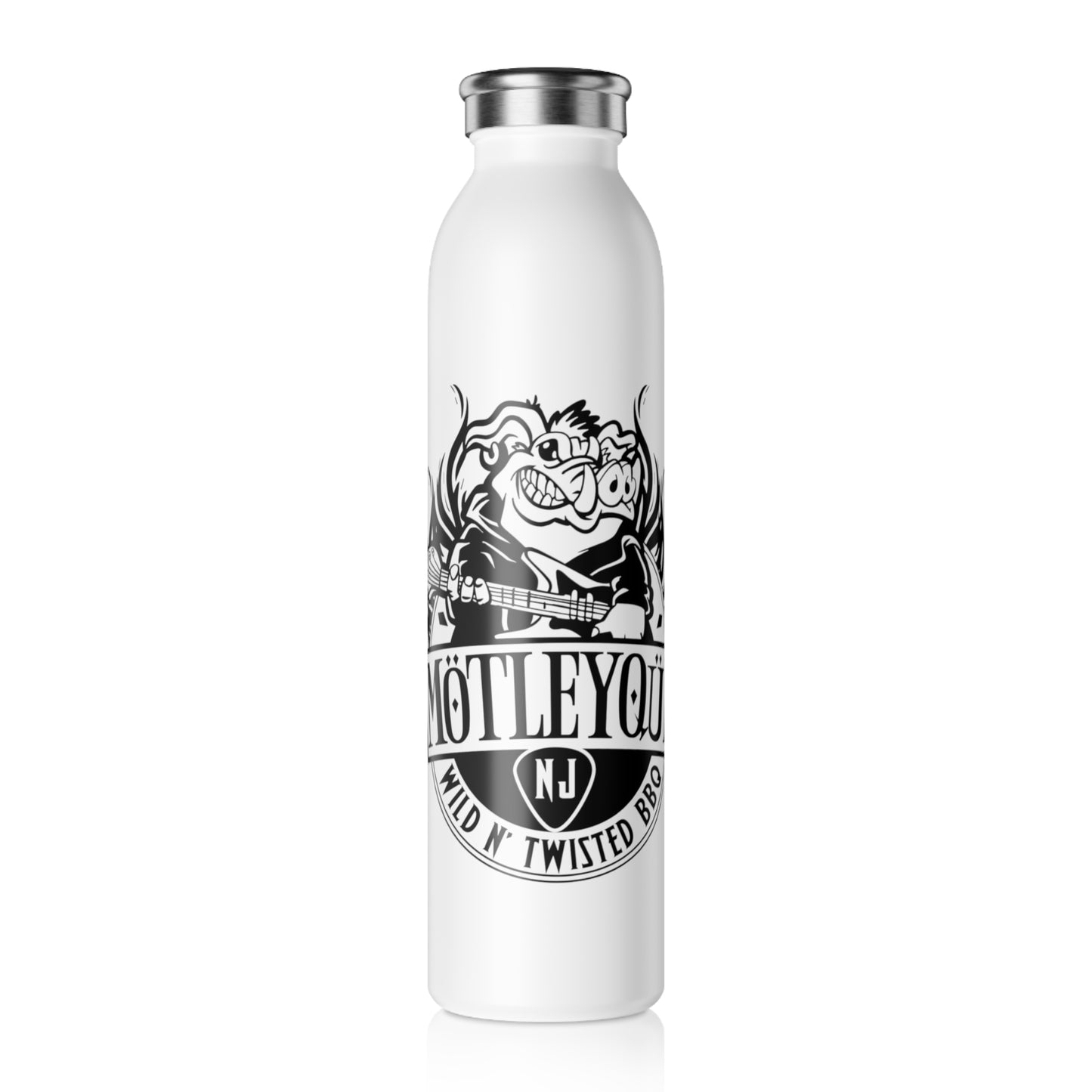 Motley Que - 20 oz Slim Water Bottle