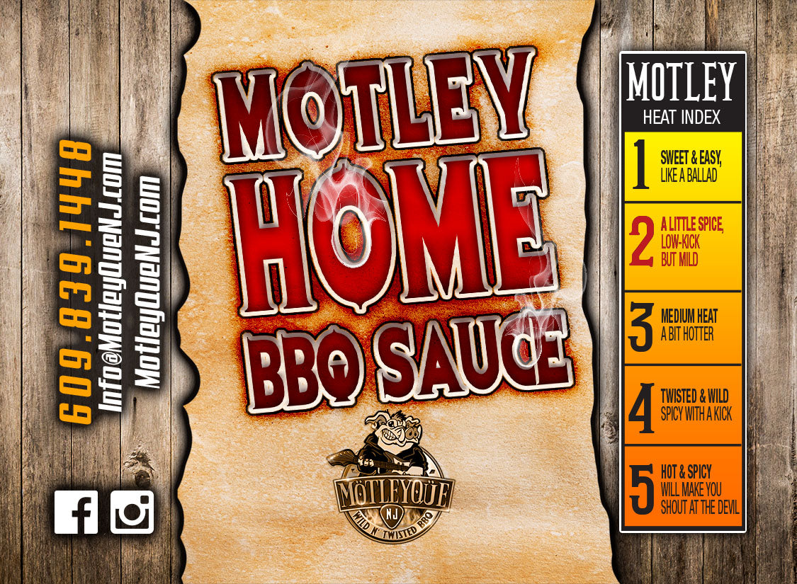 Motley HOME BBQ Sauce