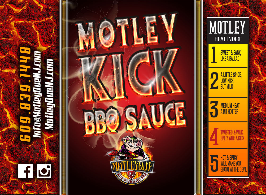 Motley KICK BBQ Sauce